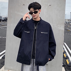 天台风工装飞行夹克男秋季立领棒球服外套A436-1807-P80119，男装夹克，电商A436