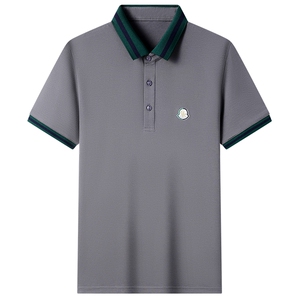 夏季Polo衫纯棉商务休闲男装短袖t恤宽松翻领半袖体恤HP88318-P60图片