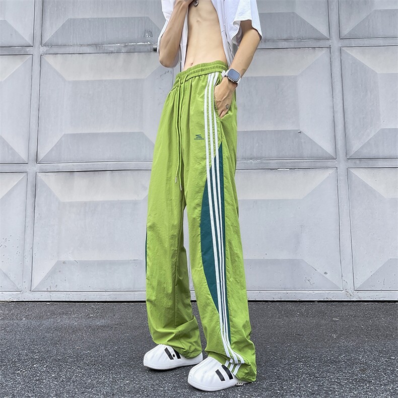 多巴胺男女同款工装裤新款速干潮牌宽松休闲裤,男装休闲裤,星座410-7