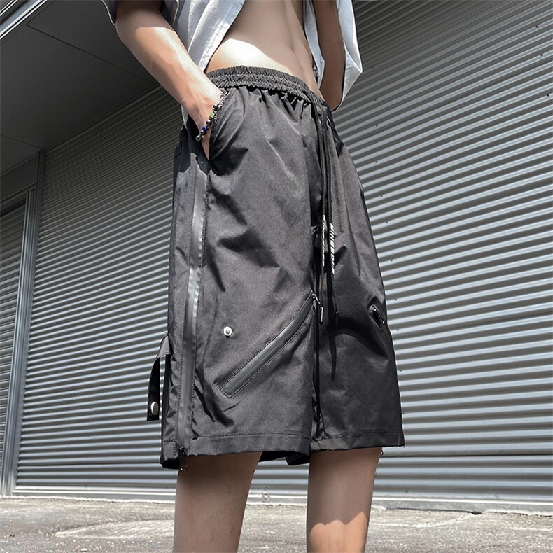 冲锋裤休闲裤工装短裤美式高街ins直筒裤男女潮DK0139-P38,男装休闲裤,星座308B-1
