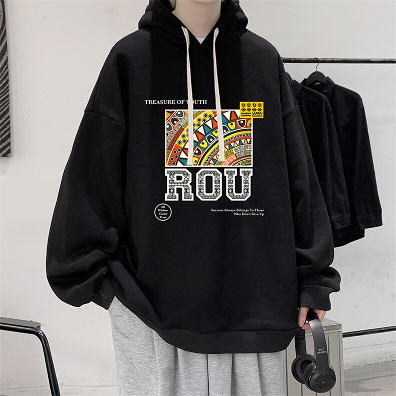 8XL连帽卫衣男大码胖子帽衫大号运动服WY2370-P35,男装卫衣,电商A040