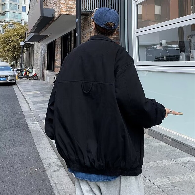 秋冬翻领潮流夹克青春流行男外穿标准百搭长袖时尚HH9908P74,男装夹克,星座1013-5
