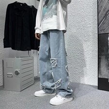 潮流春季牛仔裤男牛仔长裤K182P40，男装牛仔裤，星座1116-2