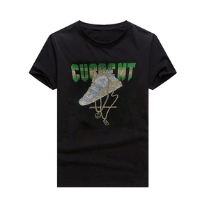 新款时尚高端精品欧货夏季男T恤短袖潮流抖音A227B-A-719-P48图片
