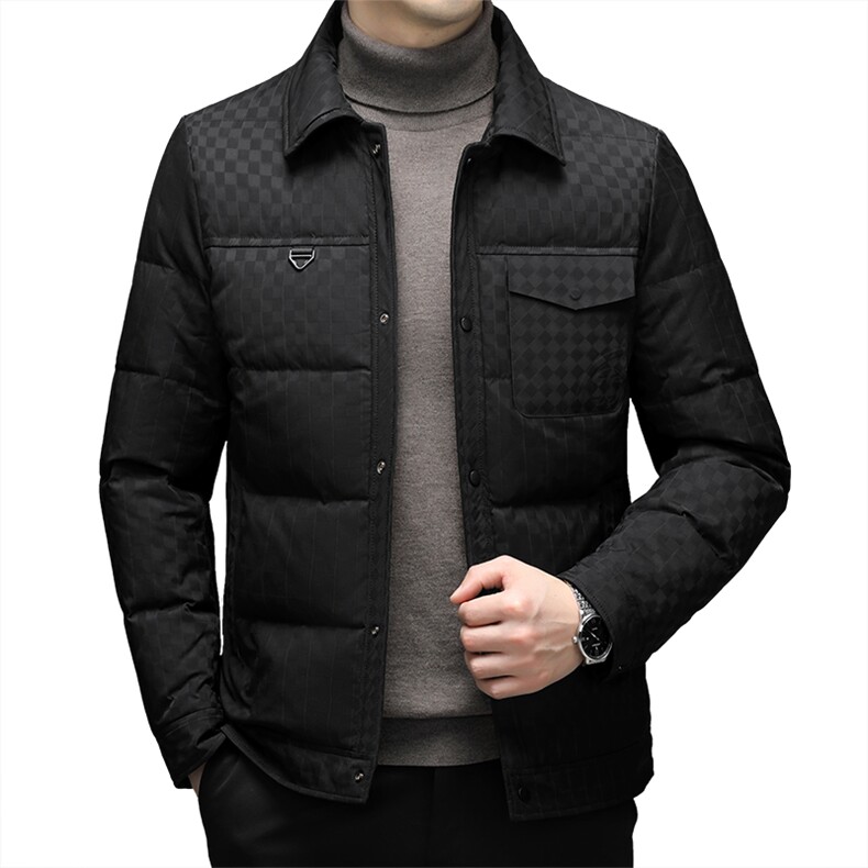SNNYR89699秋冬新款2023年男士休闲羽绒服加厚保暖夹克外套P225,男装羽绒服,电商B360