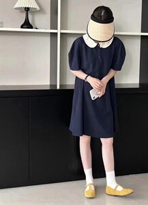 韩版休闲连衣裙图片