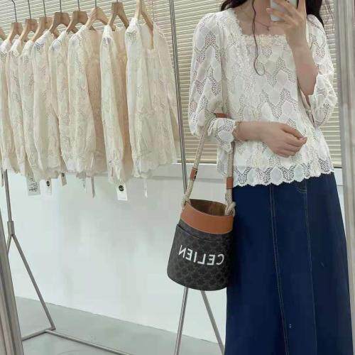 现货秋气质款蕾丝上衣，其它，晗梦轩