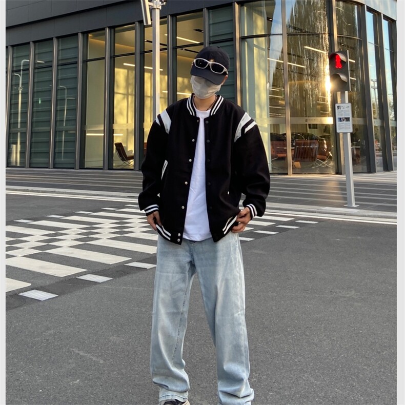 棒球服夹克男女韩版潮流宽松百搭帅气2025秋冬ins外套WT001-P55,男装夹克,星座412-1