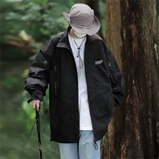 冲锋衣男春秋季户外机能风工装夹克山系外套XW133P63，男装夹克，星座1116-2