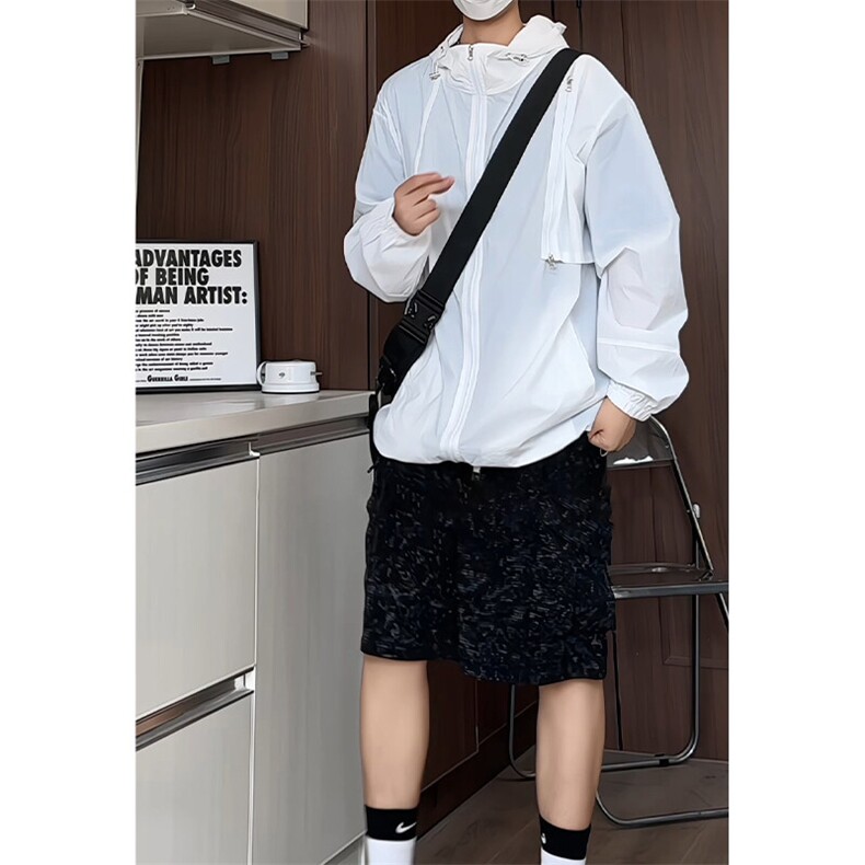 F8079/特P50防晒指数UPF50+有防紫外线防晒服男外套防晒衣,男装防晒衣,电商A141