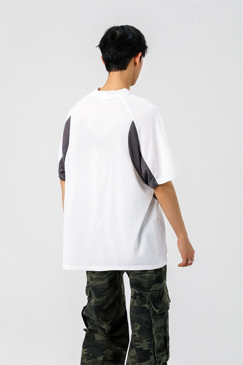 速干运动美式投篮街头印花球服大码M-5XL短袖T恤男DX78028P50控78,男装T恤,星座226-1