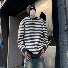 套头帅气条纹男装针织衫/毛衣打底衫MY062-P48，男装针织衫/毛衣，星座308B-2