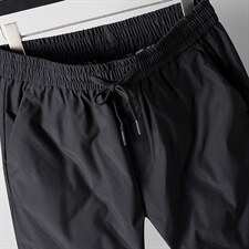 男士休闲裤秋季薄款宽松直筒中年爸爸商务长裤男裤子2023新款，男装休闲裤，电商B212（原钱塘6029）