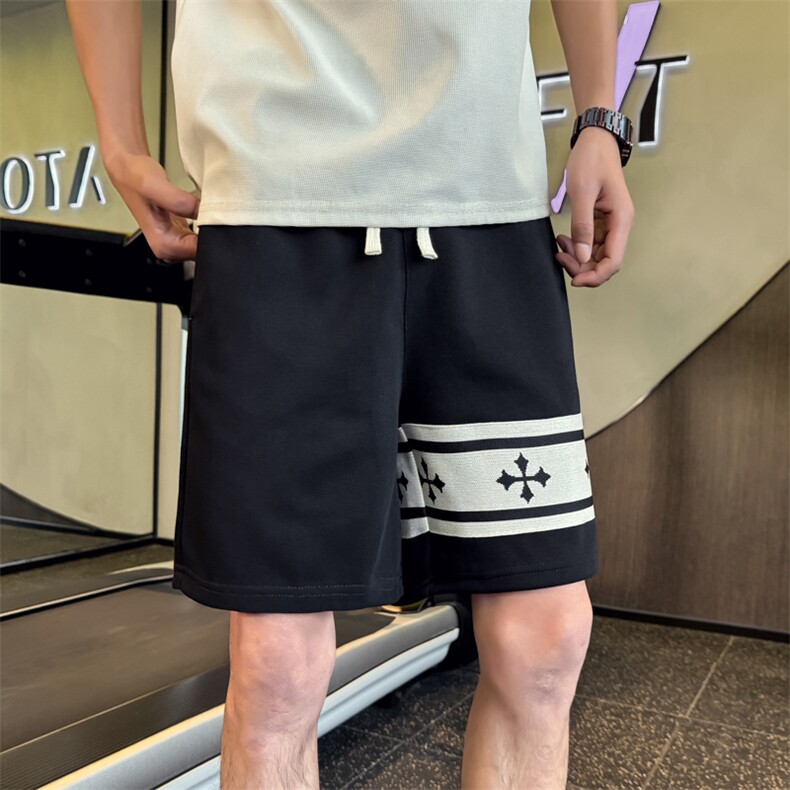 B340DK08p5878小伙风直筒短裤男夏季新款五分裤,男装牛仔裤,电商B340