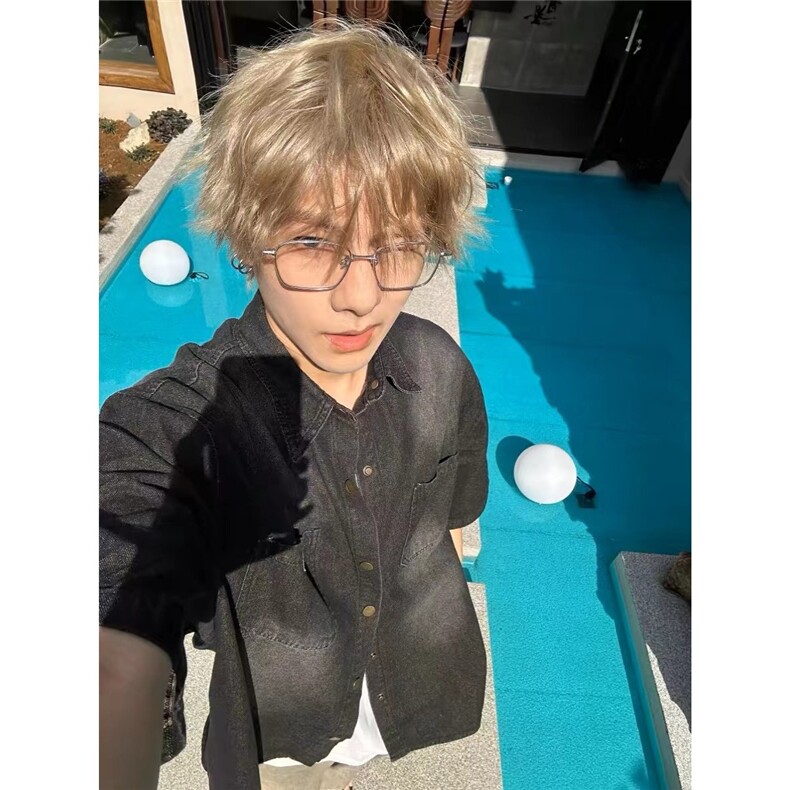 1506/QJ170/P54新款美式复古男士夏季百搭短款牛仔夹克潮,男装夹克,星座1506