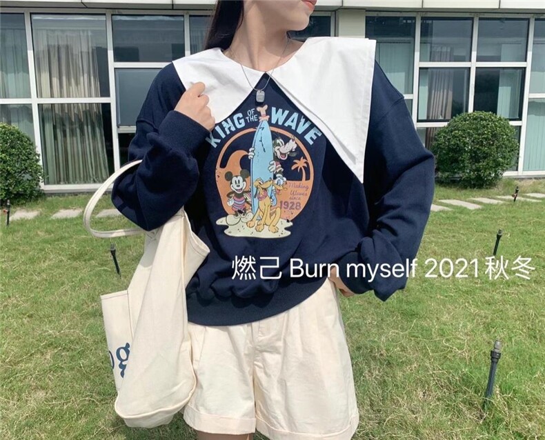 秋冬卫衣，女装卫衣/绒衫，燃已