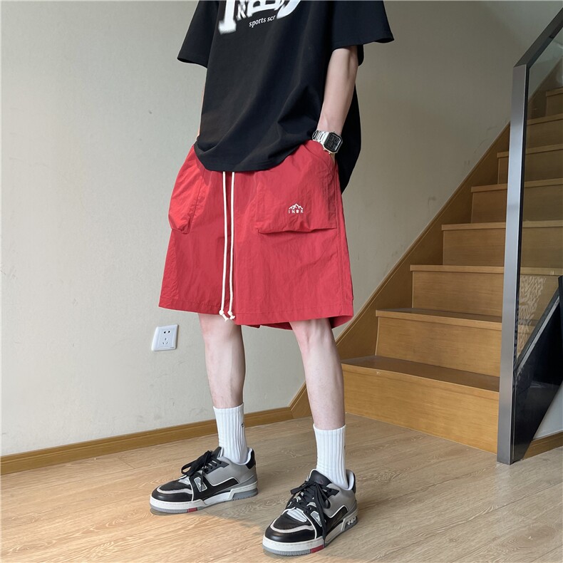 A450-DK332-P50控价79夏季速干裤彩色立体袋短裤,男装休闲裤,电商A450