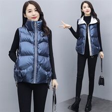 2020冬季新款韩版时尚立领棉马甲，女装棉衣/棉服，千千佰惠