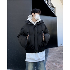 F55-P90冬季新款加厚立领棉衣美式潮牌宽松短款面包服外套男士，男装棉衣，星座512-6