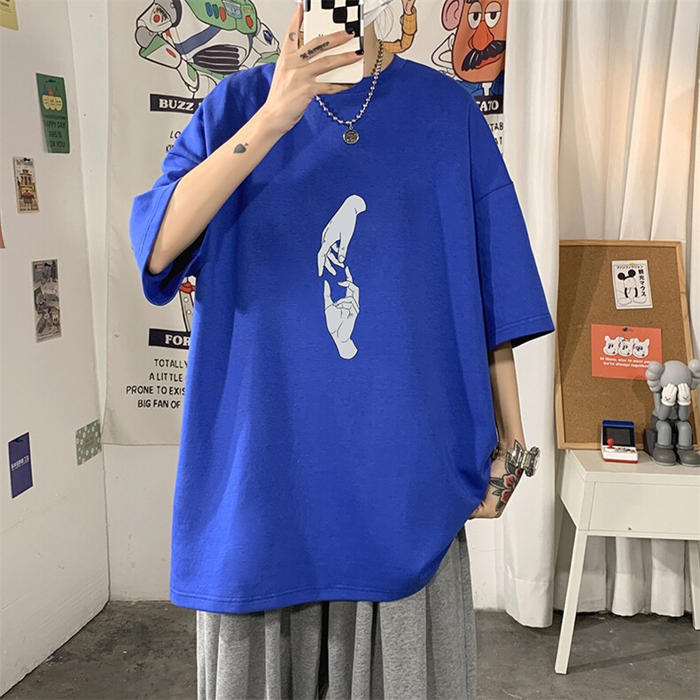 DX17147-P20纯短袖t恤男大码半袖打底衫宽松体恤衫港风,男装T恤,电商A040