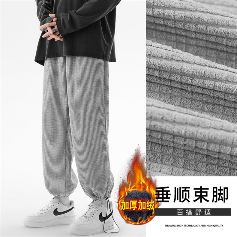 秋冬舒适百搭加绒加厚休闲裤 TY040-1特批35-加绒特批40图片