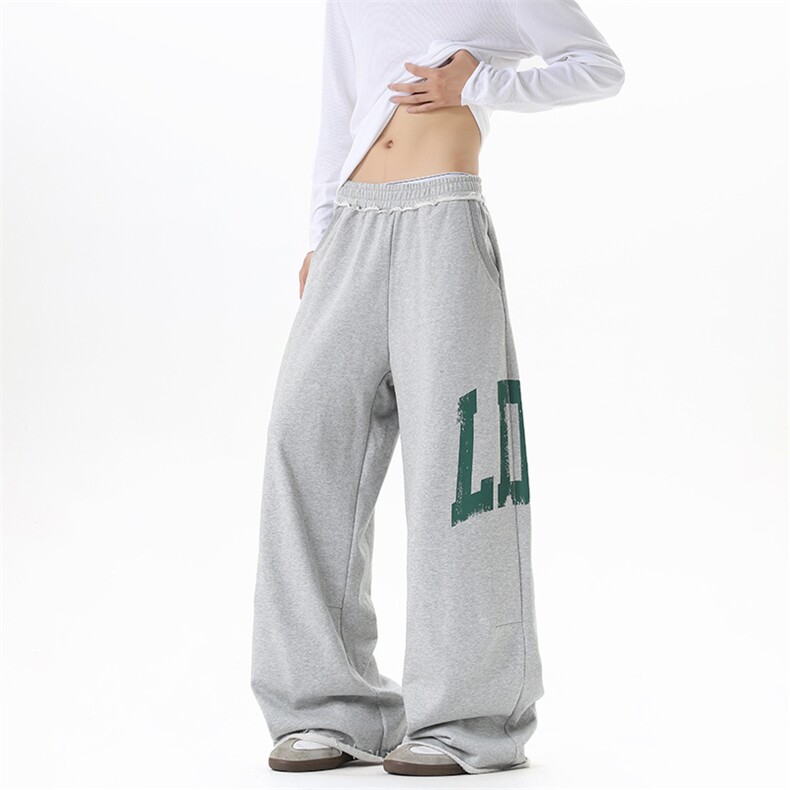 【现货】XZ1218(原611-3)BKW01特价P48美式字母印花卫裤休闲裤,男装休闲裤,星座1218（原611-3）