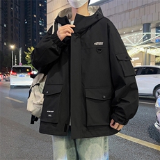 现货8501-P75大码控138春季大码户外连帽夹克外套，男装夹克，星座209