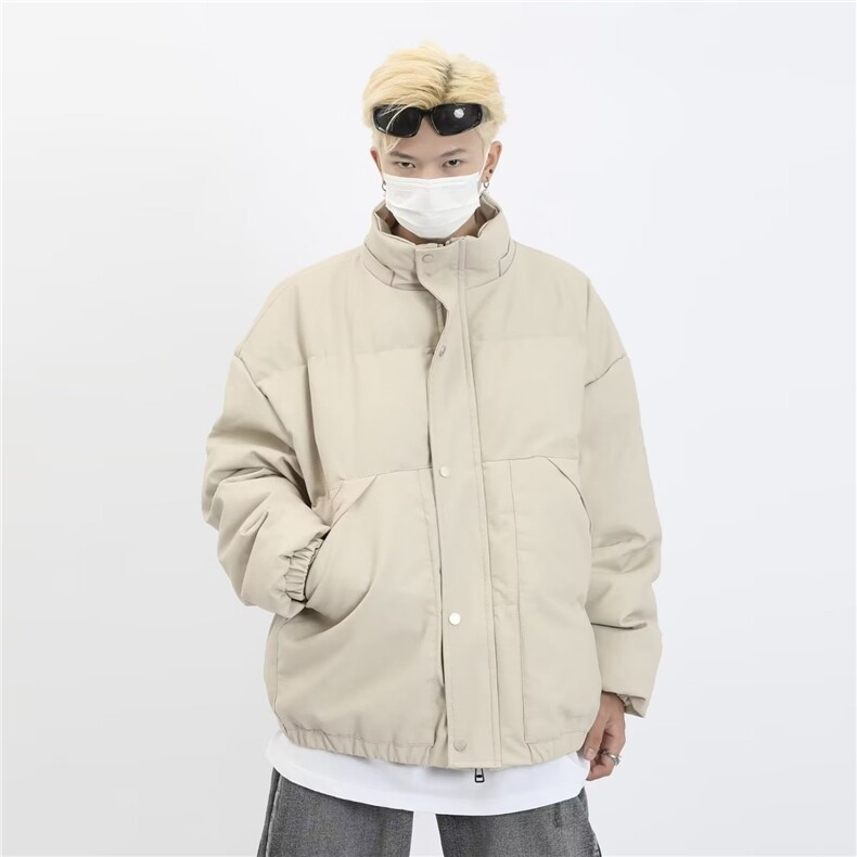 痞帅风PU加棉皮衣男款潮ins百搭美式加厚棉袄外套潮牌TC3337P80，男装皮衣，星座1013-5