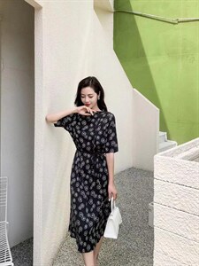 气质连衣裙图片