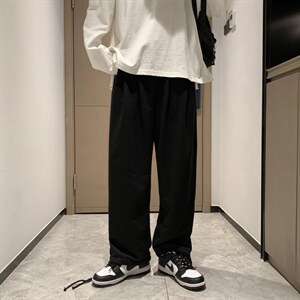 灯笼裤男夏季韩版休闲裤宽松束脚潮流阔腿运动九分裤K1176-P32图片
