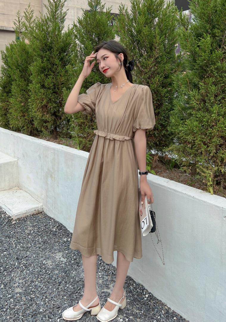 （现货）连衣裙，女装连衣裙，伊娜蕾尔