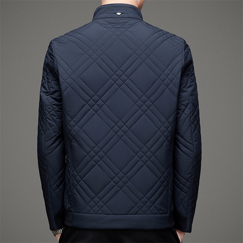 冬季新款厚款立领棉衣男士简约保暖休闲棉服外套MSNA22M901-P235,男装棉衣,电商B212（原钱塘6029）