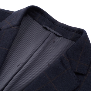 羊绒外套男士冬季商务休闲单西服宽松商务休闲西装YL6521-P420图片