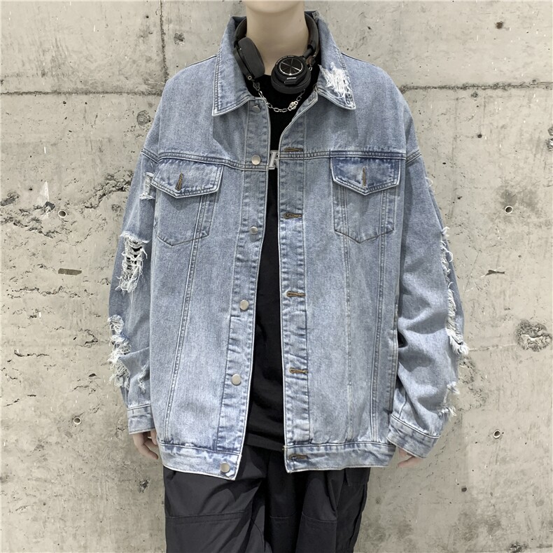 JK629-P70-限价98现货牛仔夹克外套大码,男装夹克,星座116