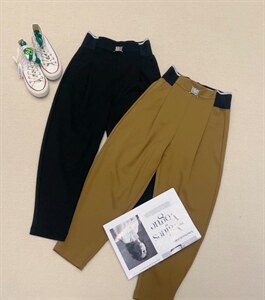 巧析秋款新款上市：金属扣、松紧高腰设计、可自动调节，其它，巧析