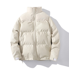 男士皮棉衣加厚冬季潮流休闲棉服立领棉袄情侣款A266-P01-P80，男装棉衣，电商A266