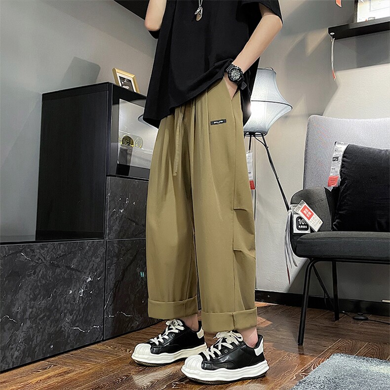 夏季cityboy工装裤男高街ins垂坠感裤子美式街头滑板裤K3341-P32,男装休闲裤,星座512-2