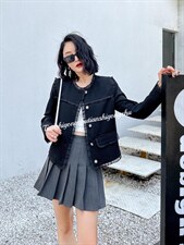 木耳边圆领外套，其它，天使公主