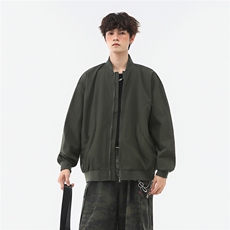 美式高阶秋季棒球服飞行员夹克设计感百搭情侣外套J540799TP35，男装夹克，电商A247
