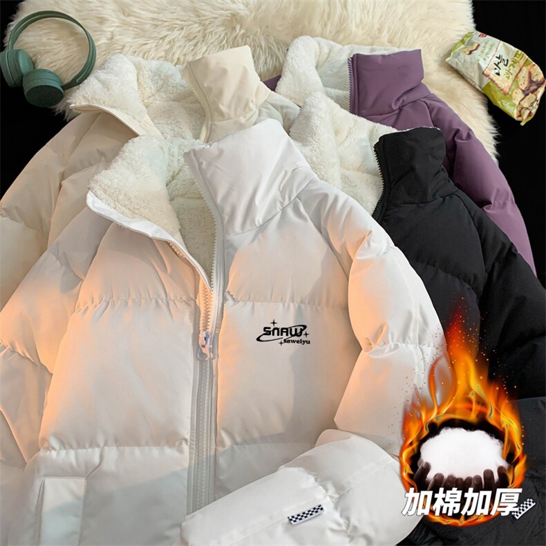 抖音得物品质深度库存三防面料加绒加厚棉衣外套冬棉服WM11106P85,男装棉衣,电商A486