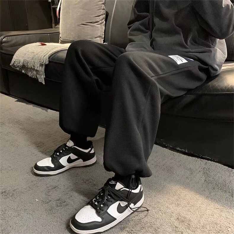 男春季休闲裤束脚直筒休闲卫裤K0064P32,男装休闲裤,星座1116-2