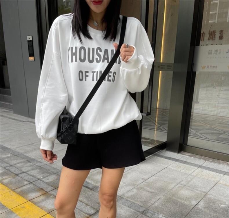 新款字母卫衣，女装卫衣/绒衫，LL+