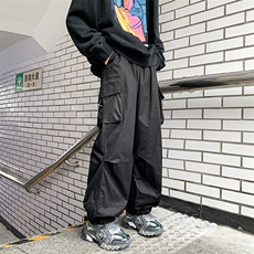 2024秋季机能长裤美式潮牌工装裤男复古高街宽松休闲裤K7534-P44，男装休闲裤，星座512-3