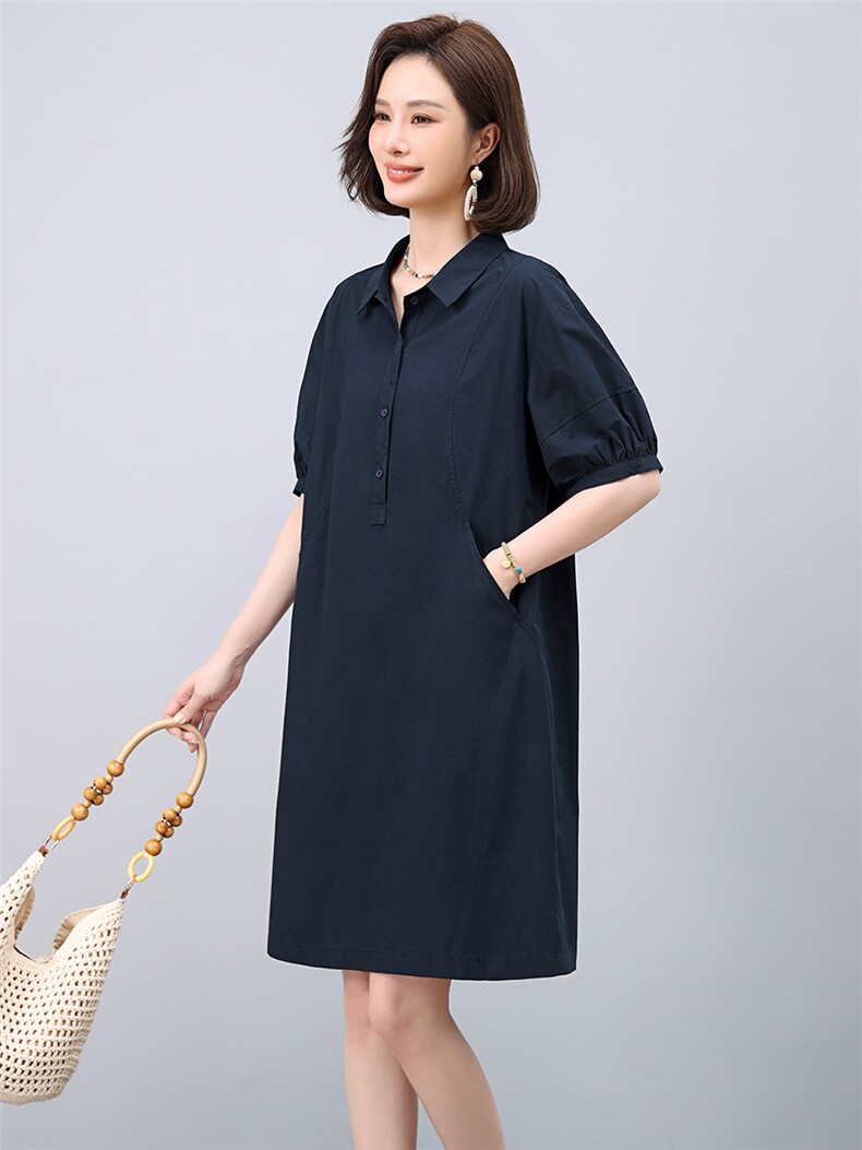 2025年夏季短袖连衣裙,女装连衣裙,小林双子