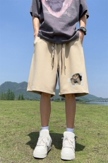 已注册新款直播抖音得物品质菠萝格运动男休闲短裤K085P30，男装牛仔裤，电商C408-1(原B339-1)