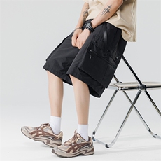 夏季重磅工装冰凉速干五分短裤潮流休闲裤A436-5260-P5078，男装牛仔裤，电商A436