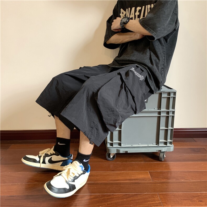 XZ222-1/QFK02/P55/控68宽松休闲速干七分裤,男装牛仔裤,星座809A(原222-1)