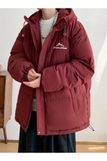 棉衣男冬季新款港风宽松连帽棉服学生棉服MF200-P69(现货，男装棉衣，星座214-3