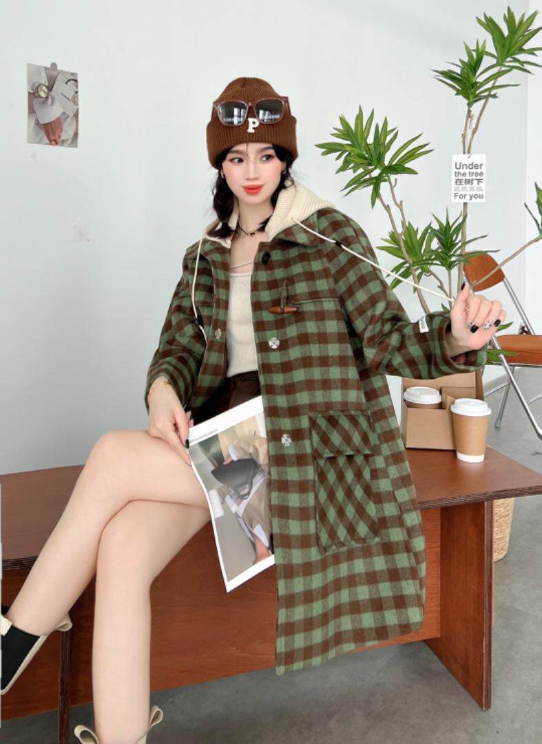 格子外套，定制款，其它，觅 愉