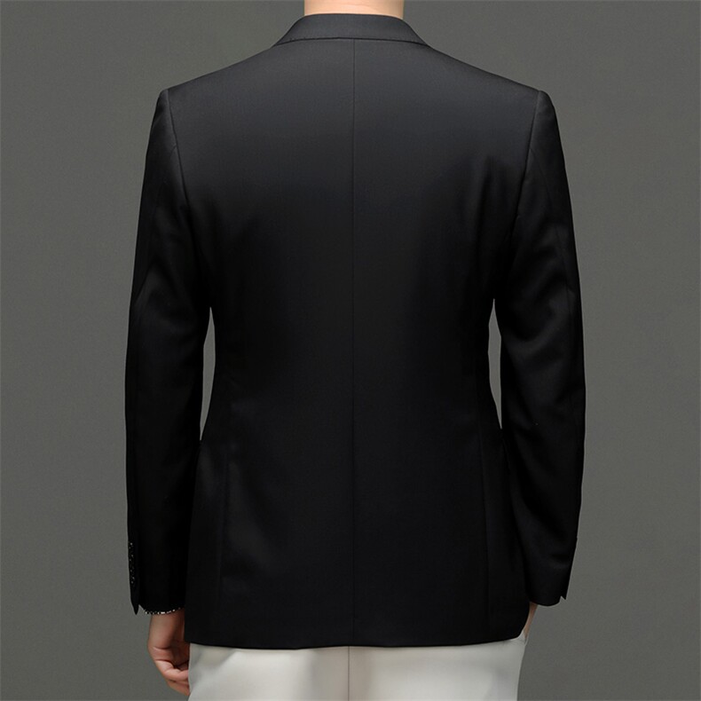 秋季新款西装男西服简约外套羊毛西服商务休闲小西装单西,男装西服,电商B360